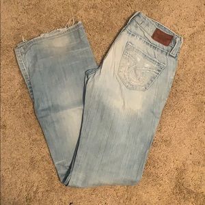 Big star liv jeans size 28 xlong.